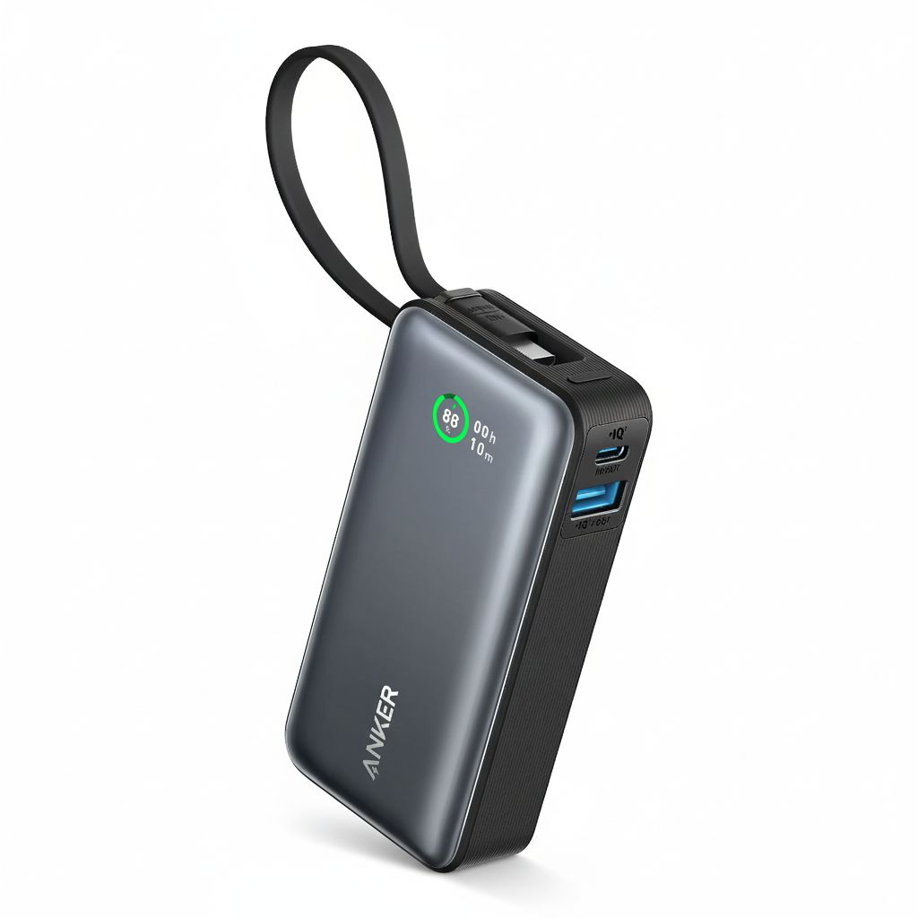 Anker 523 Power Bank 10000 PD 30W Balck – www.fitco.ae