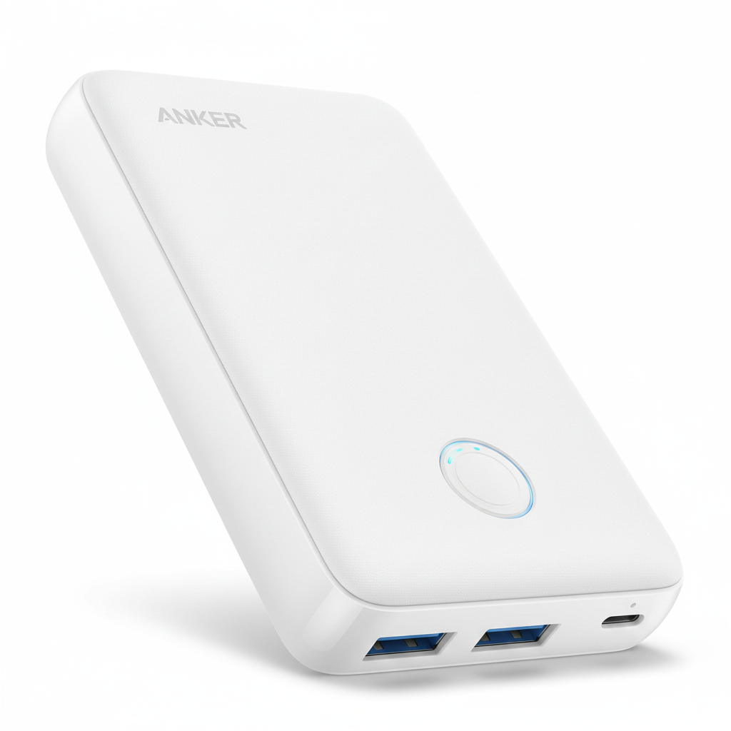 10000 mAh Powercore Select Power Bank 12W White