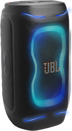 JBL PartyBox 130 Portable Party Speaker, 200W RMS, AI Sound Boost, Dynamic Lightshow, 15Hr Battery, IPX4 Splashproof, Auracast, Smart EQ, JBL One App, Black | JBLPB130BLK