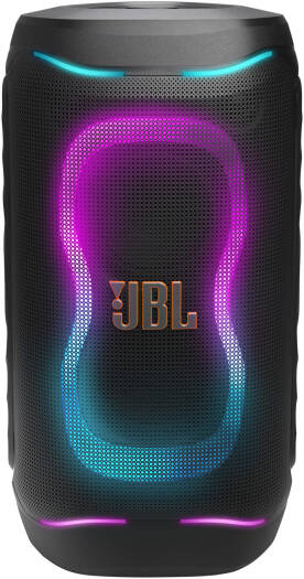 JBL PartyBox 130 Portable Party Speaker, 200W RMS, AI Sound Boost, Dynamic Lightshow, 15Hr Battery, IPX4 Splashproof, Auracast, Smart EQ, JBL One App, Black | JBLPB130BLK