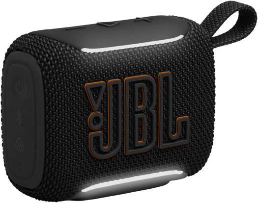 JBL Go 5 Portable Bluetooth Speaker, 4.8W RMS, Ambient Edge Lighting, 10Hr Battery, Playtime Boost, IP68 Waterproof Dustproof Drop-Proof, Auracast, Airtouch Stereo