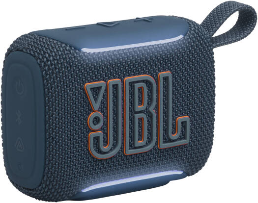 JBL Go 5 Portable Bluetooth Speaker, 4.8W RMS, Ambient Edge Lighting, 10Hr Battery, Playtime Boost, IP68 Waterproof Dustproof Drop-Proof, Auracast, Airtouch Stereo