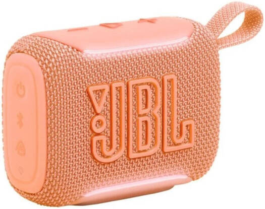 JBL Go 5 Portable Bluetooth Speaker, 4.8W RMS, Ambient Edge Lighting, 10Hr Battery, Playtime Boost, IP68 Waterproof Dustproof Drop-Proof, Auracast, Airtouch Stereo