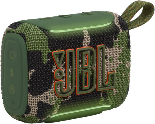 JBL Go 5 Portable Bluetooth Speaker, 4.8W RMS, Ambient Edge Lighting, 10Hr Battery, Playtime Boost, IP68 Waterproof Dustproof Drop-Proof, Auracast, Airtouch Stereo