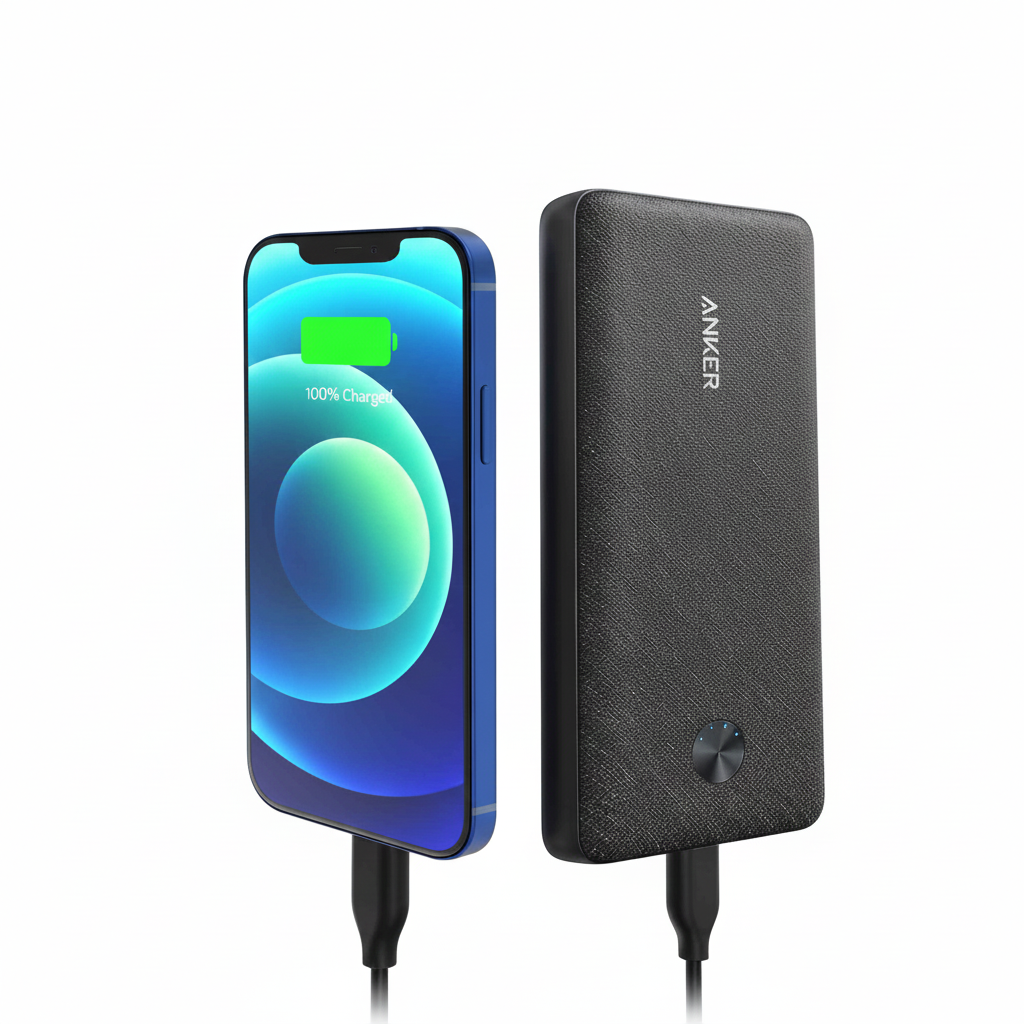 Anker PowerCore III Sense 10K USB-C Power Bank Black