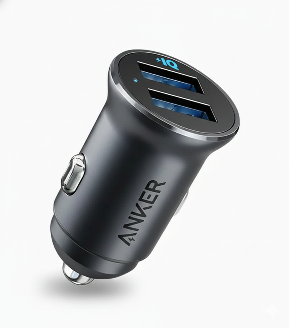 Anker PowerDrive 2 Alloy 24W Balck
