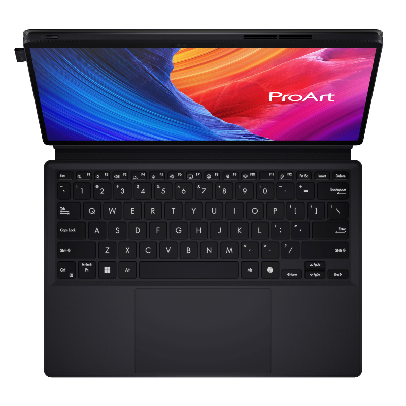 Asus ProArt PZ13 OLED Laptop 16GB RAM, 1TB SSD, Snapdragon X Plus X1P 42 100 Processor, 13.3-inch OLED touch display, Nano Black, HT5306QA-LX002W