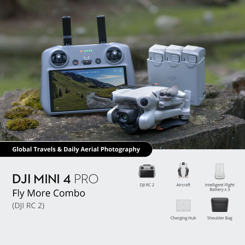 DJI MINI 4  PRO FLY MORE COMBO