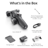 DJI Osmo Mobile 7P Gimbal Stabilizer for iPhone, Android, Native Tracking, Lighting, 3-Axis Phone Gimbal, Quick Launch, One-Tap Edit, Built-in Extension Rod & Tripod, 10hrs Use, Phone Charging