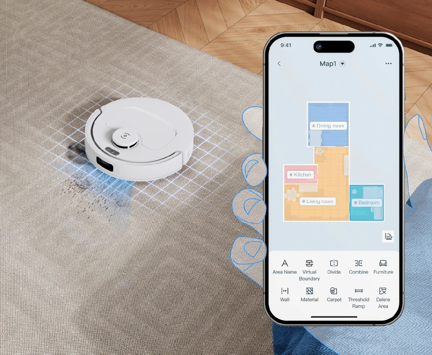 ECOVACS T30C WHITE VACCUMS