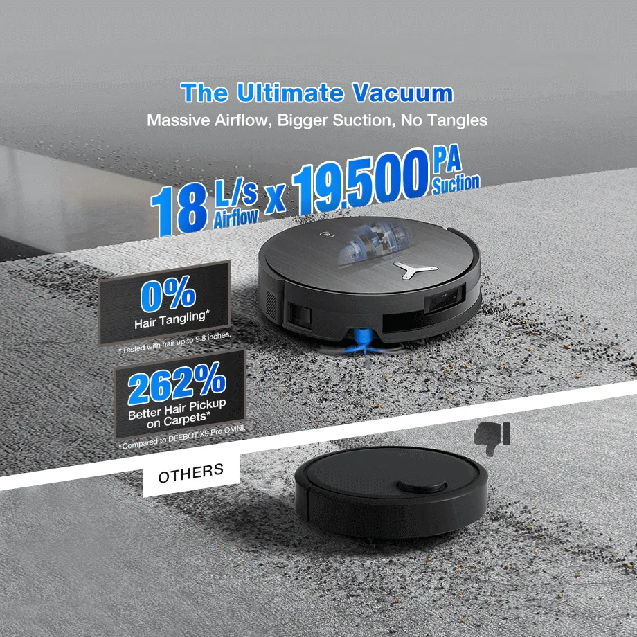 ECOVACS DEEBOT X11 PRO OMNI BLACK