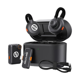 Hollyland Lark M2S Wireless Microphone with USB-C Plug for iPhone 15/16/17 and Android, 300m Range, 27h for Vlogging