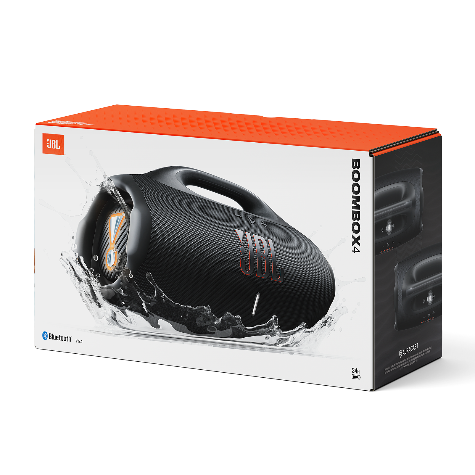 JBL BOOM BOX 4 PORTABLE WATERPROOF SPEAKER 2025-BLACK