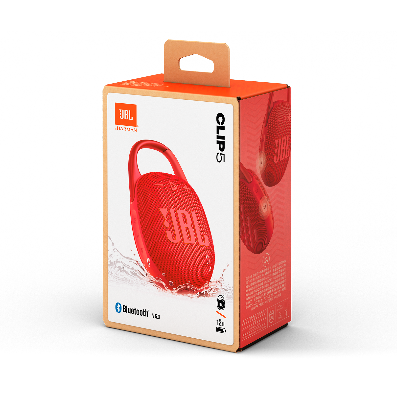 JBL CLIP 5 SPEAKER RED