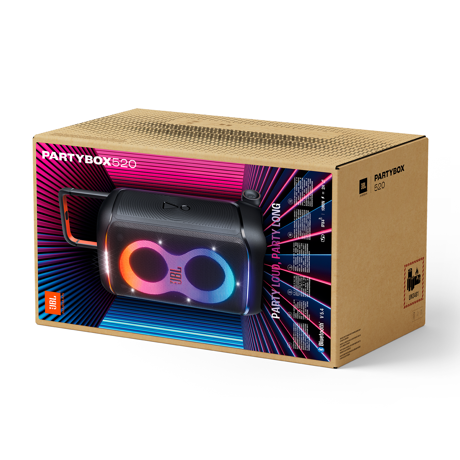 JBL PARTY BOX 520 BLACK