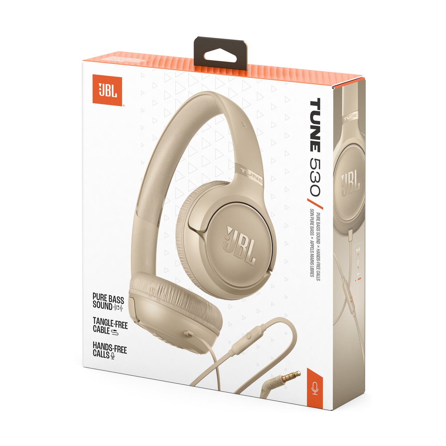 JBL TUNE 530 BT HEADPHONE BEIGE