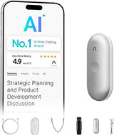 Plaud note Pin AI Voice Recorder –Silver