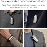 Plaud note Pin AI Voice Recorder –Silver