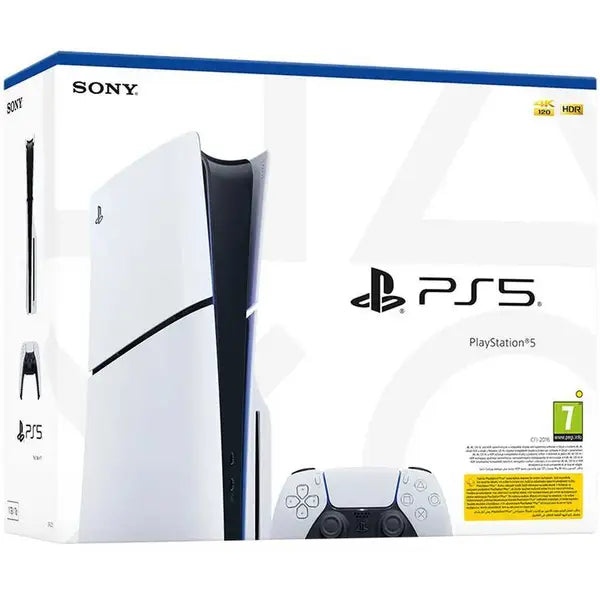 Sony PlayStation 5 Digital Disc TRA Slim Console White