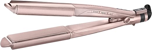 Babyliss Keratine Shine 2in1 Hair Straightener, Pink