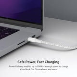 Belkin BoostCharge USB-C to USB-C Cable, 1M, White
