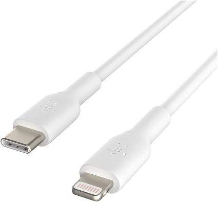 Belkin 1 Meter PVC Lightning to C Cable White