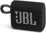 JBL Go 3 Portable Waterproof Speaker with Pro Sound, Powerful Audio, Punchy Bass, Ultra-Compact Size, Dustproof, Wireless Bluetooth Streaming, 5 Hours of Playtime