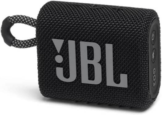 JBL Go 3 Portable Waterproof Speaker with Pro Sound, Powerful Audio, Punchy Bass, Ultra-Compact Size, Dustproof, Wireless Bluetooth Streaming, 5 Hours of Playtime