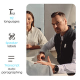 Plaud note Pin AI Voice Recorder –Silver